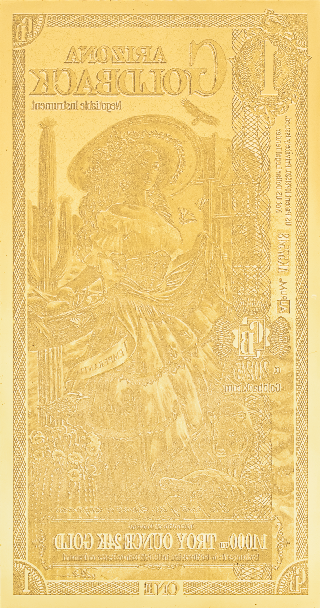 1 Goldback - Arizona