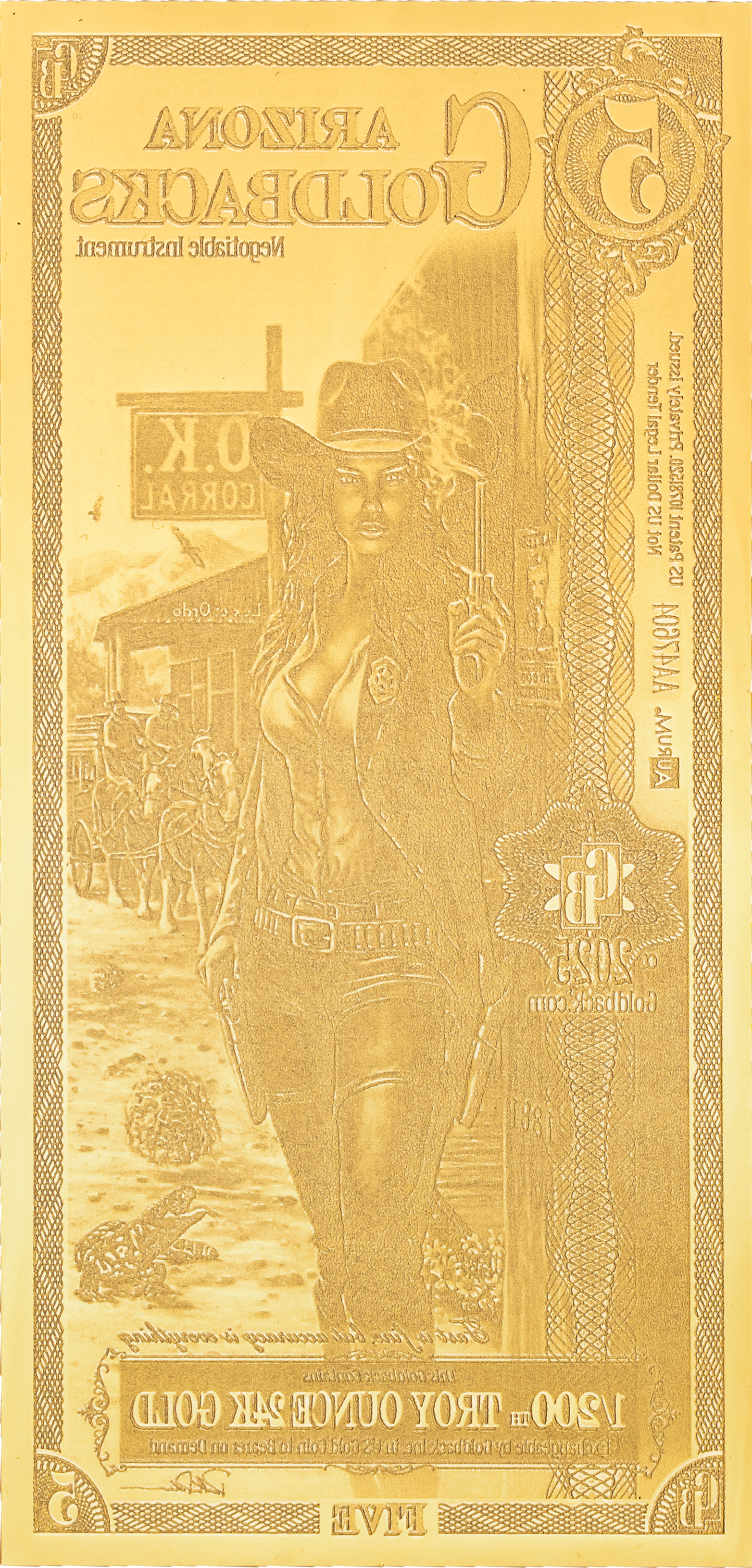 5 Goldback - Arizona