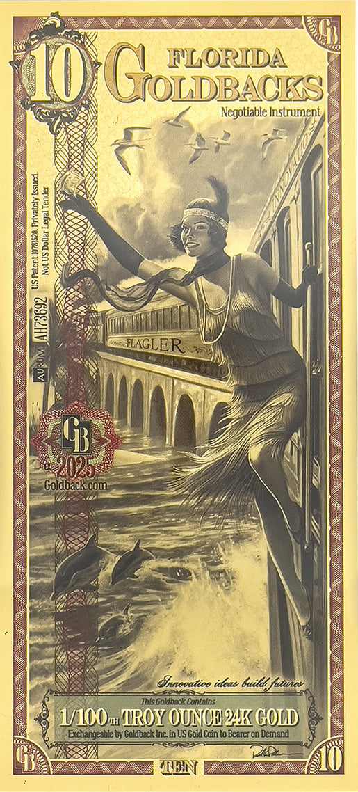 10 Goldback - Florida
