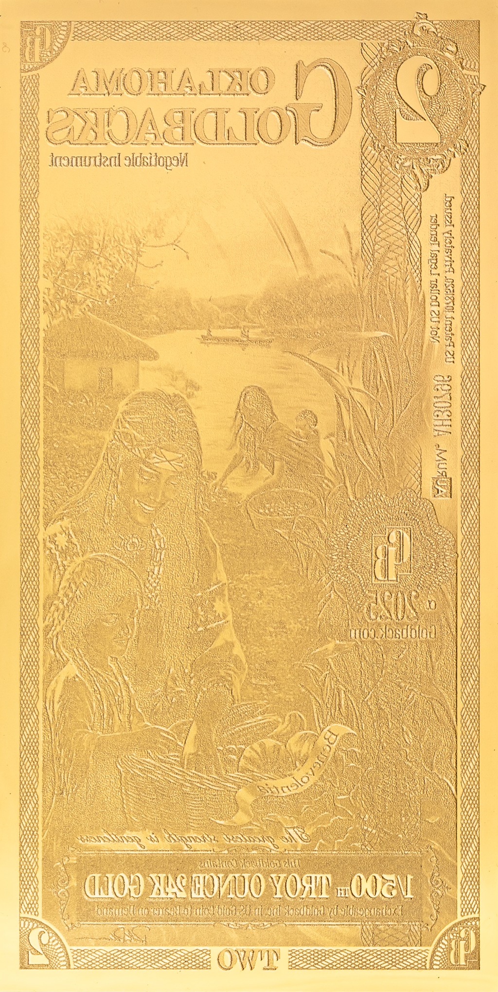 2 Goldback - Oklahoma