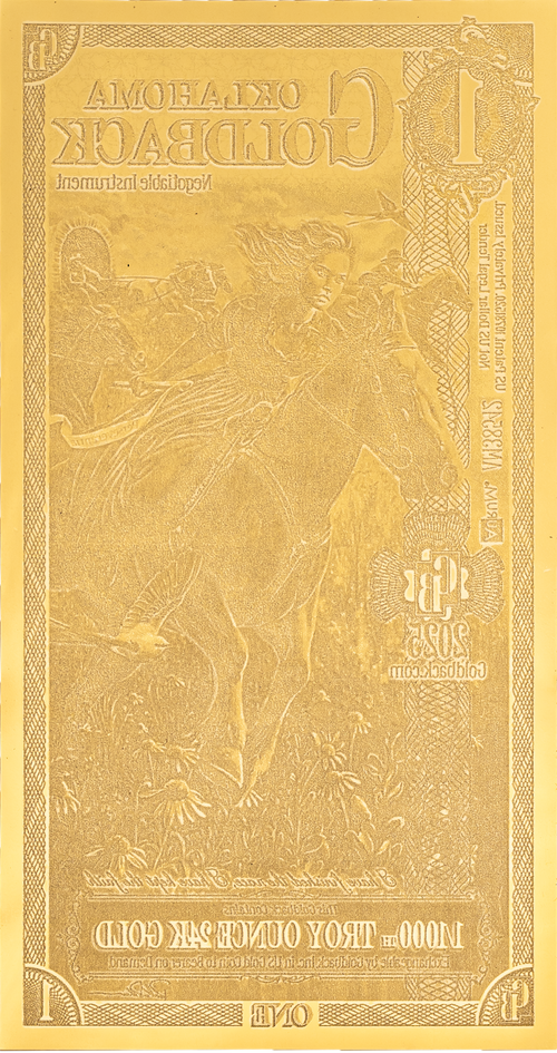 1 Goldback - Oklahoma