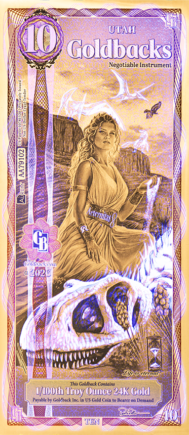 10 Goldback - Utah