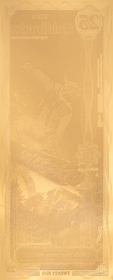 25 Goldback - Utah