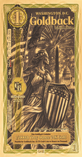 1 Goldback - Washington D.C (LIMITED EDITION)