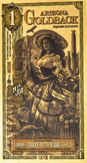 1 Goldback - Arizona