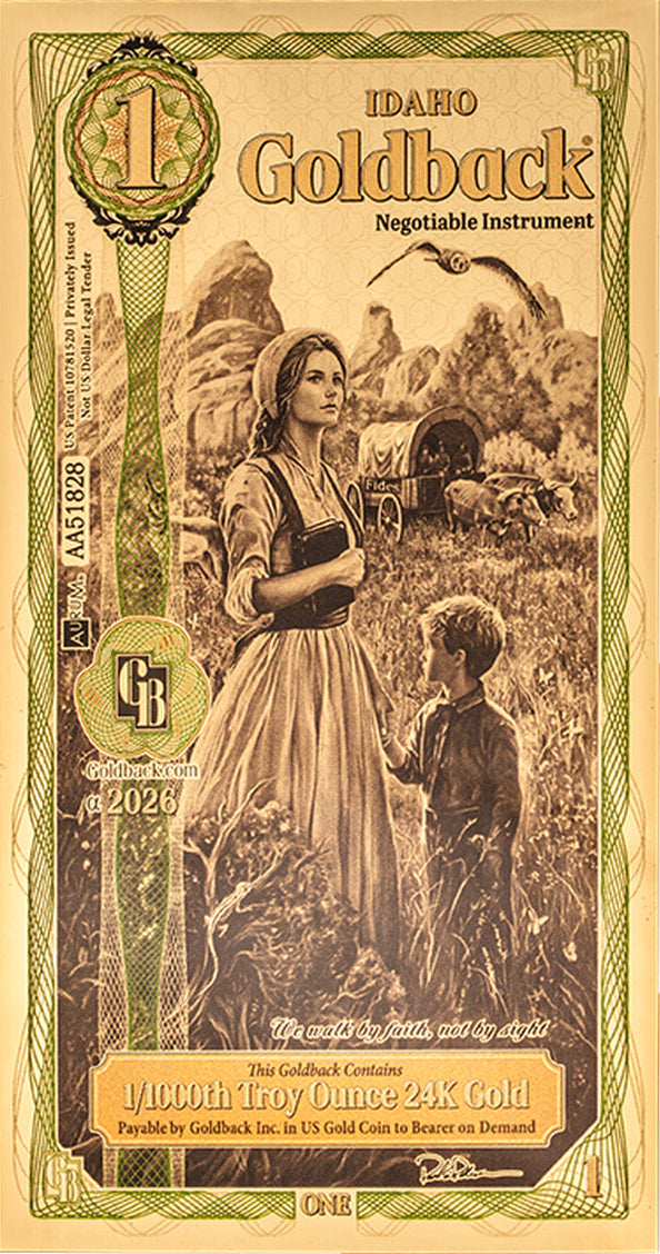 1 Goldback - Idaho