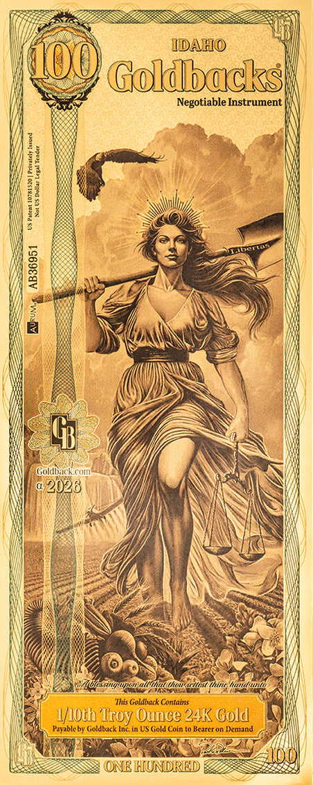 100 Goldback - Idaho